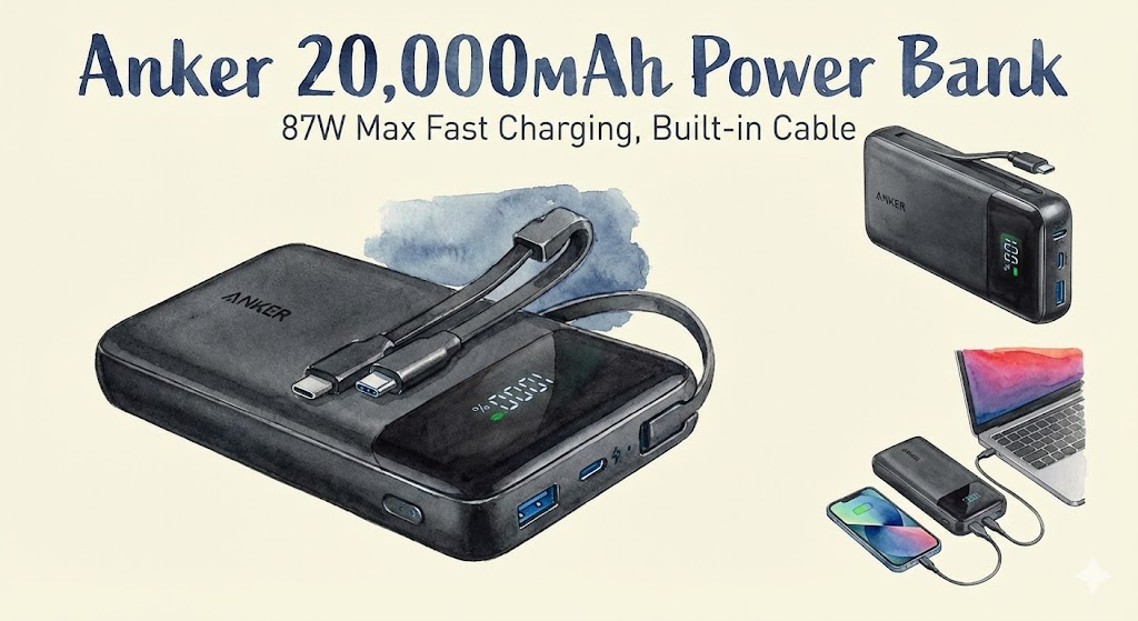 Anker 20,000mAh Power Bank